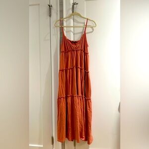 Zara cotton maxi dress- small